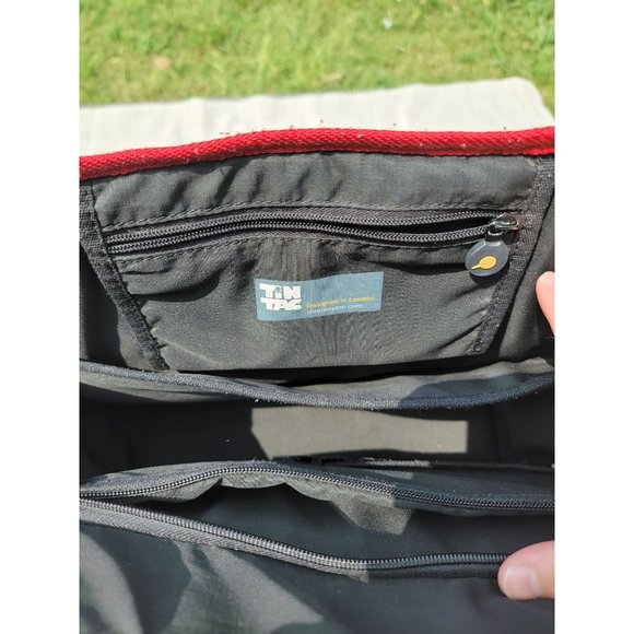 Tin Tac Red Messenger Bag/Backpack‎ Travel Bag - Picture 7 of 7